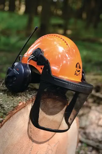 Waldarbeiterkombination G3000M orange UV -stabilisiertes Material EN 397 EN 352-3