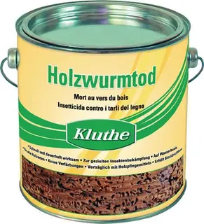 Holzschutzmittel Holzwurmtod farblos 2,5l Dose KLUTHE