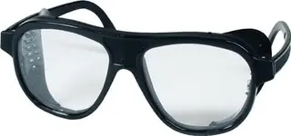 Schutzbrille EN 166 Bügel schwarz,Scheib e klar Nylon,Ku.