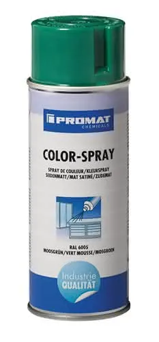 Colorspray moosgrün seidenmatt RAL 6005 400 ml Spraydose PROMAT CHEMICALS