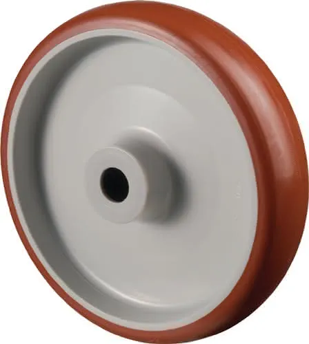 Ersatzrad D.125mm Trgf.180kg PU Achs-D.15mm Nabenl.44mm BS ROLLEN