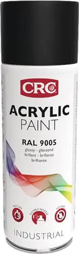 Farbschutzlackspray ACRYLIC PAINT tiefschw. glänzend RAL9005 400ml