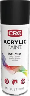 Farbschutzlackspray ACRYLIC PAINT tiefschw. glänzend RAL9005 400ml