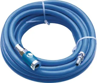 Druckluftschlauchset ID 3,5mm AD 9mm L.10m Sicherheitskuppl.DN 7,4 EWO
