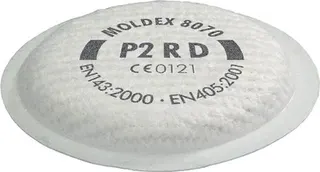 Partikelfilter 807001 EN 143:2000+A1:200 6 P2 R D f.Ser.8000 MOLDEX – Bild 2