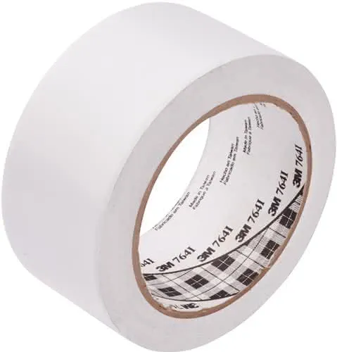 Allzweck-Weich-PVC-Klebeband 764i PVC weiß L.33m B.50,8mm Rl.3M
