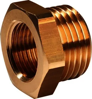 Reduziernippel MS AG G 3/4 Zoll IG G 1/2 Zoll SW 32mm PROMAT – Bild 2