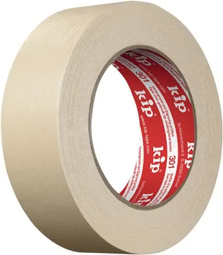 Feinkrepp 301 Extra leicht gekreppt natur L.50m B.24mm Rl.KIP