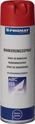 Markierungsspray rot 500 ml Spraydose PROMAT CHEMICALS