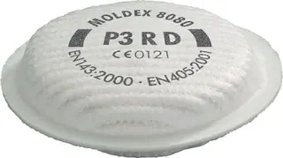 Partikelfilter 808001 EN 143:2000+A1:200 6 P3 R D f.Ser.8000 MOLDEX