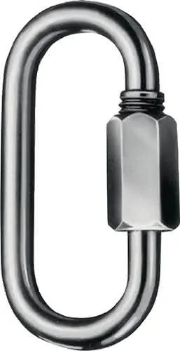 Kettenschnellverschluss Gr.4 Innen-H.33mm Öffnungs-W.5,5mm ZN