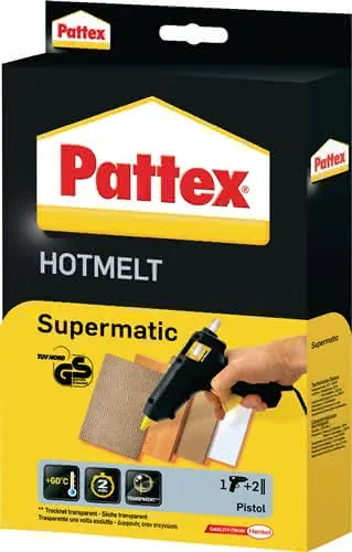 Heißklebepistole Supermatic Klebeleistung 4,5 g/min 7-10 min 11mm