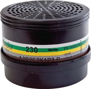 Mehrbereichskombifilter 230 A2B2E2K1-P3 f.2 St./Btl.EKASTU