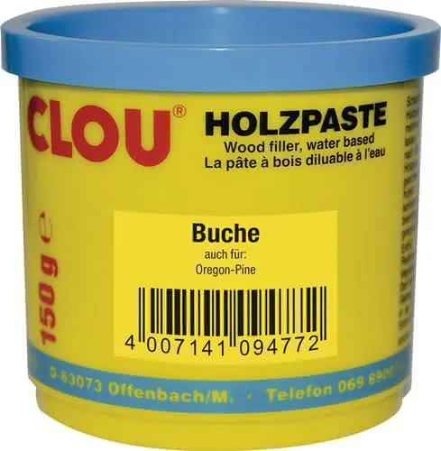 Holzpaste Farbe 04 buche 150g Dose CLOU