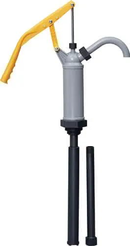Handhebel Fasspumpe PP, Teleskopsaugrohr 400-900mm 16L./min. für Kerosin,Diesel,