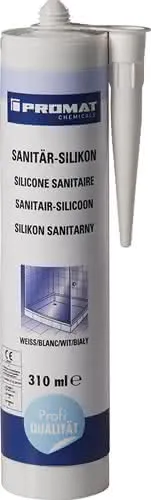 Sanitär-Silikon weiß 310 ml Kartusche PROMAT chemicals
