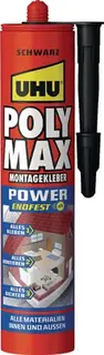 Kleb-/Dichtstoff POLY MAX EXPRESS schwarz 425g Kartusche UHU