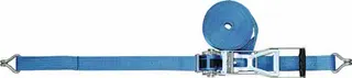 Zurrgurt DIN EN 12195-2 L.10m B.50mm m.L anghebelr.+Spitzh.LC U 5000 daN PROMAT