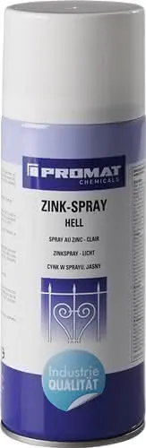 Zinkspray hell 400 ml weißalu.Spraydose PROMAT CHEMICALS