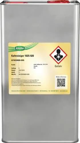 Kaltreiniger 5l geruchsneutral Kanister KLUTHE