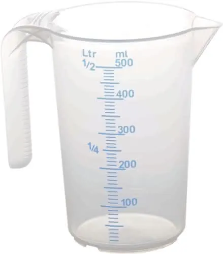 Messbecher 0,5l PP MAX4CAR