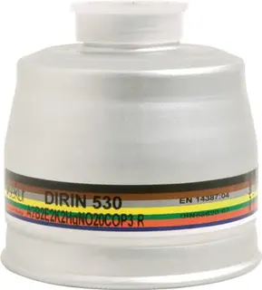 Mehrbereichskombifilter DIRIN 530 A2B2E2 K2 HgNO 20CO-P3 f.EKASTU