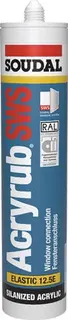 Acryl Acryrub SWS 310 ml weiß Kartusche SOUDAL