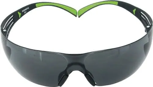 Schutzbrille SecureFit-SF400 EN 166,EN 1 70 Bügel schwarz grün,Scheibe grau