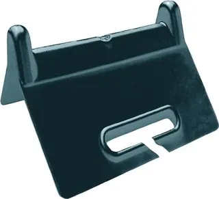 Kantenschutzwinkel Schenkel-L.90x90 mm schwarz m.Schlitz 4 St./Set DOLEZYCH – Bild 2