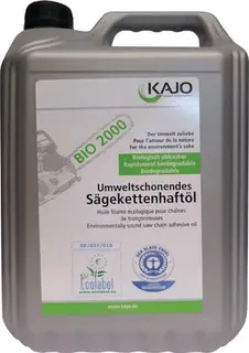 Sägekettenhaftöl BIO 2000 76 mm²/s (bei 40GradC) 5l Kanister KAJO – Bild 2