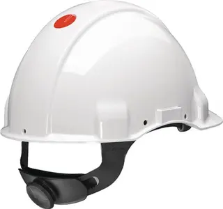 Schutzhelm G3000 weiß Acrylnitril-Butadi en-Styrol (ABS) EN 397 3M