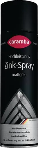 Zinkspray 500 ml mattgrau Spraydose CARAMBA