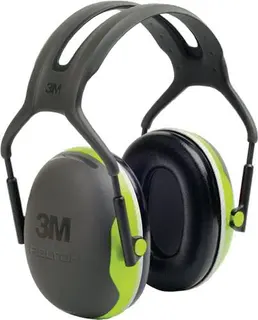 Gehörschutz X4A EN 352-1 (SNR) 33 dB Kop fbügel dielektrisch schlanke Kapseln 3M – Bild 2