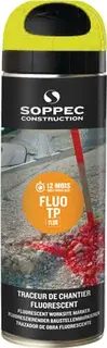 Baustellenmarkierspray FLUO TP leuchtgelb 500 ml Spraydose SOPPEC