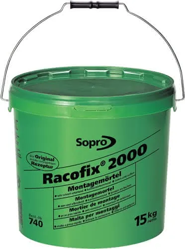 Montagemörtel Racofix® 2000 1:3 (Wasser/Mörtel) 15kg Eimer SOPRO