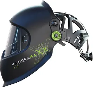 Schweißerschutzhelm Panoramaxx schwarz 1 80x120mm DIN 5-12 OPTREL