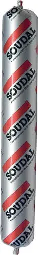 Silikondichtstoff Silirub Bau N transp.600 ml Btl.SOUDAL