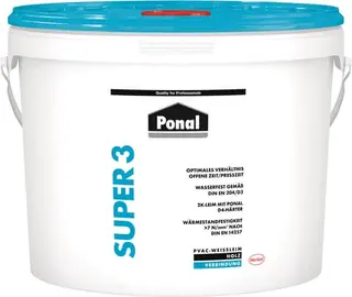 Holzleim Wasserfest/Super 3 30kg EN 204: D3 Eimer PONAL