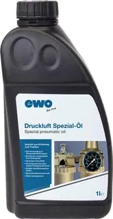 Druckluftspezialöl 1l Flasche EWO – Bild 2
