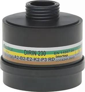 Mehrbereichskombifilter DIRIN 230 A2B2E2 K2-P3R D EN 14387