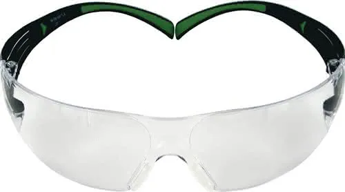 Schutzbrille SecureFit-SF400 EN 166,EN 1 70 Bügel schwarz grün,Scheibe klar