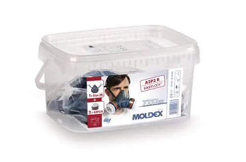 Atemschutzbox 723202 1x700201,2xA2P3 R F ilter 923001 MOLDEX