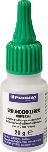 Sekundenkleber Univ.20g NSF P1 farblos Flasche PROMAT CHEMICALS