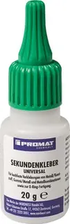 Sekundenkleber Univ.20g NSF P1 farblos Flasche PROMAT CHEMICALS