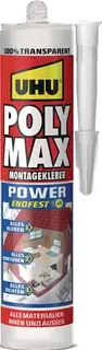 Kleb-/Dichtstoff POLY MAX EXPRESS glasklar 300g Kartusche UHU