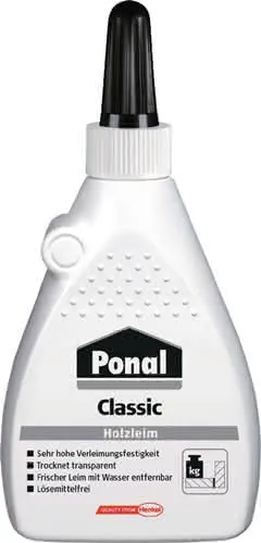 Holzleim Classic 120g EN 204: D1,D2 Flasche PONAL