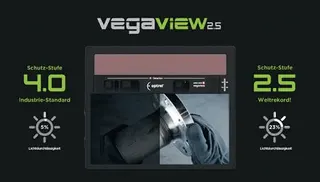 Schweißerschutzhelm Vegaview2.5 schwarz 90x110mm DIN 8-12 OPTREL