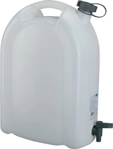 Wasserkanister 20l PE m.Ablasshahn HxBxTmm PRESSOL