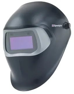 Schweißerschutzhelm Speedglas 100 V m.De lay-Funktion 44x93mm DIN 8-12 751120 3M