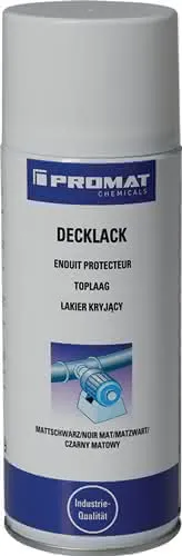Decklack mattschwarz 400 ml Spraydose PROMAT chemicals